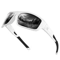 Polarized Sunglasses, UV400 Protection Wrap Around Sun Glasses for Golf Fishing Running Driving