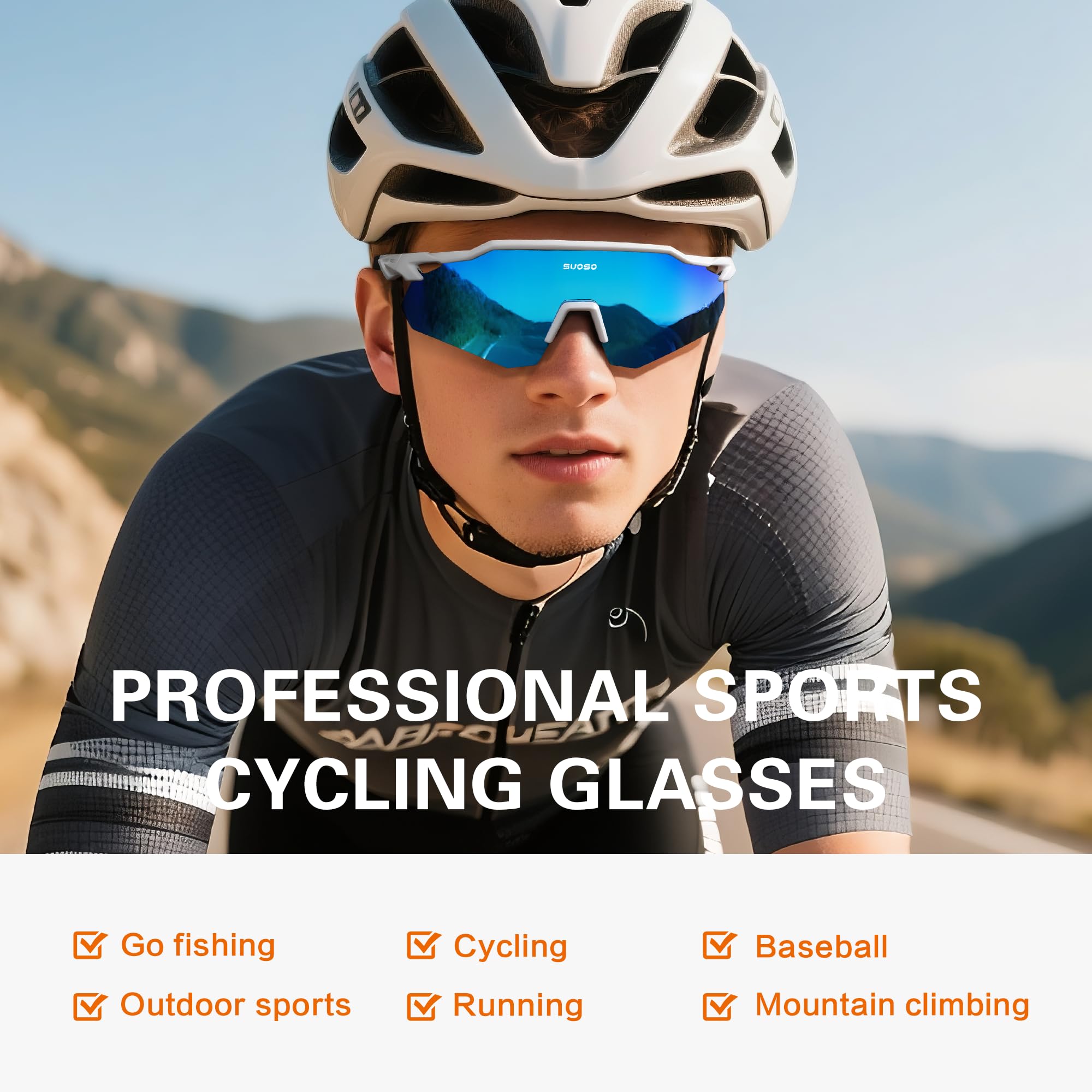 Polarized Sports Sunglasses
