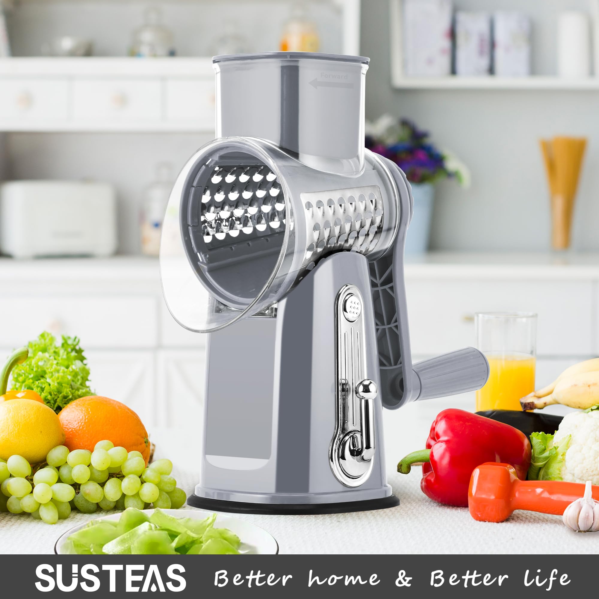 Averra Vegetable Grater for Home Use, Food Chopper for Kitchen