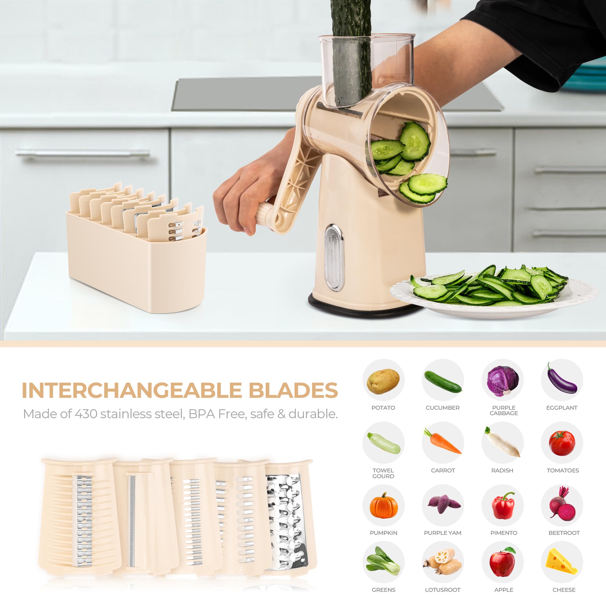 New Vegetable Food Grater for Kitchen