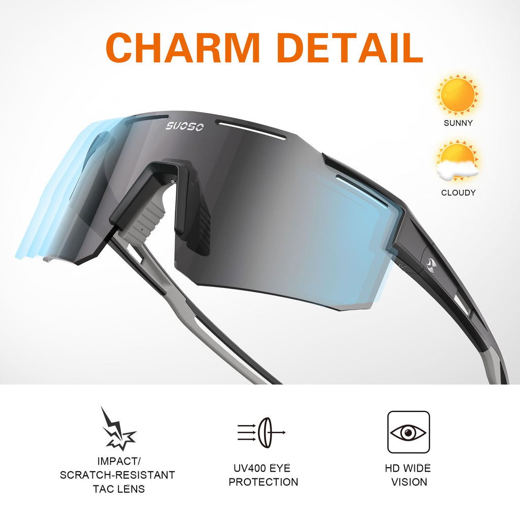 Polarized Sports Sunglasses for men and women
