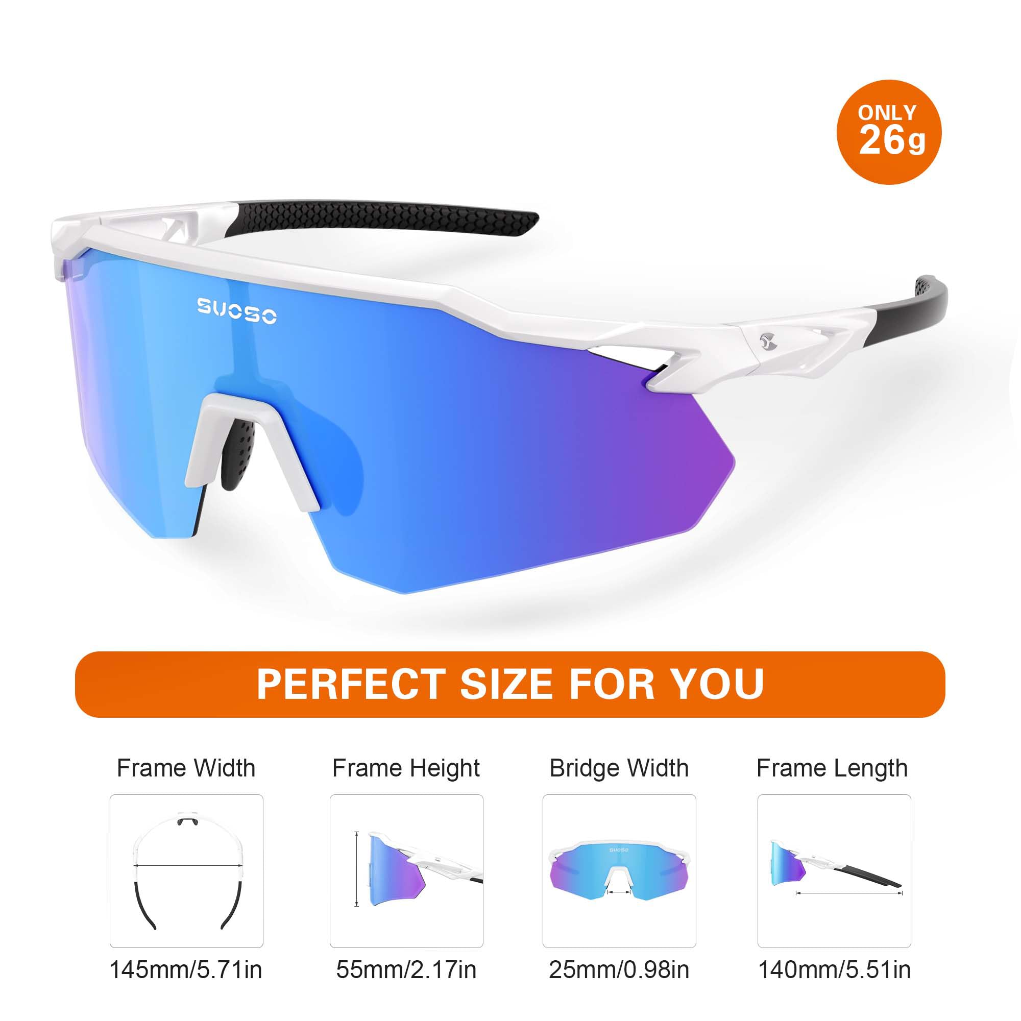 Polarized Sports Sunglasses